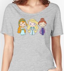Thumbelina, Odette, and Anastasia - Lil' CutiEs Women's Relaxed Fit T-Shirt