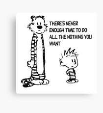 All the Nothing Canvas Print