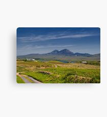 Islay: On the Road to Bunnahabhain Canvas Print