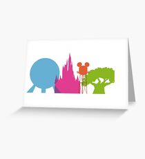 The Magic Icons Greeting Card
