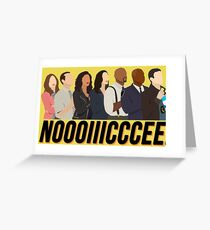 Brooklyn Nine-Nine Noice Greeting Card