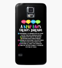 A KPOP FAN'S TALENTS Case/Skin for Samsung Galaxy