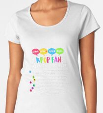 A KPOP FAN'S TALENTS Women's Premium T-Shirt