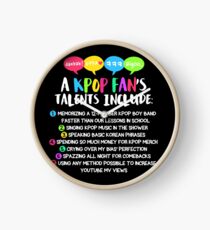 Die Talente eines KPOP-Fans Uhr