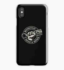 Motorcycles Build & Repair Retro Vintage iPhone Case/Skin