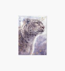 Frost & Gold Art Board Print