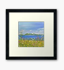 Over to Arran Framed Print