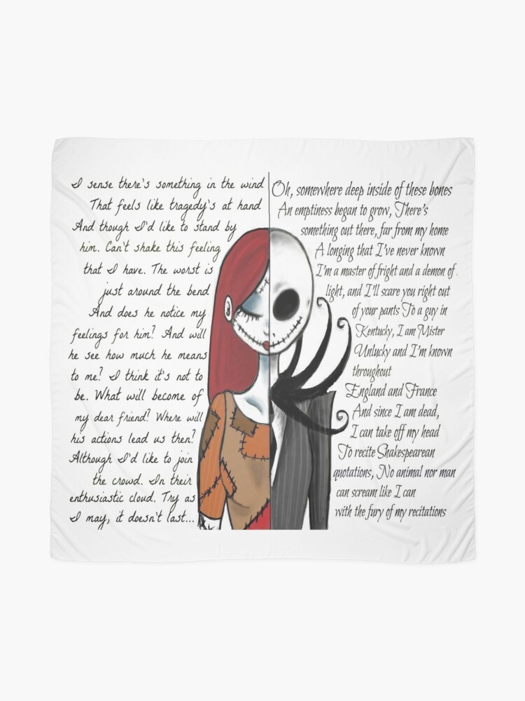 Alternate view of Nightmare Before Christmas Scarf