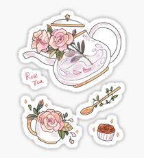 Rose Tea - sticker Sticker