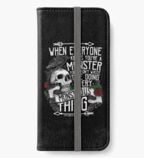 SIX OF CROWS | 'Every Mounstrous Thing...' iPhone Wallet/Case/Skin
