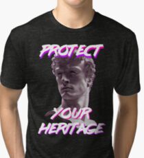 Fashwave - Protect Your Heritage Tri-blend T-Shirt