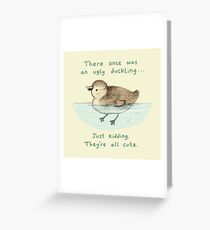 Ugly Duckling Greeting Card