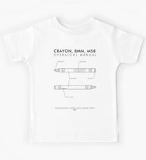 Marine Corps Crayon Operator's Manual Kids Tee