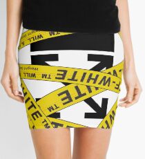 OFF-WHITE STRAPPED Mini Skirt