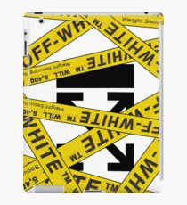 OFF-WHITE STRAPPED iPad Case/Skin