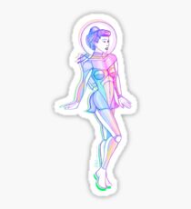 Lisa Frank: Rocket Gal! Sticker