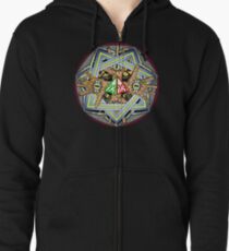 Twenty three skidoo 5 Zipped Hoodie