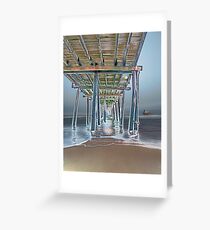 on voyage Greeting Card