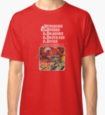 Dungeons & Diners & Dragons & Drive-Ins & Dives: Escape from Flavortown Classic T-Shirt