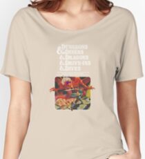 Dungeons & Diners & Dragons & Drive-Ins & Dives: Escape from Flavortown Women's Relaxed Fit T-Shirt