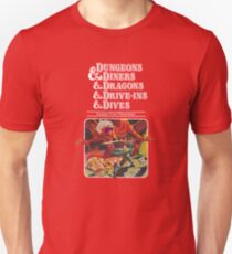 Dungeons & Diners & Dragons & Drive-Ins & Dives: Flucht aus Flavortown Slim Fit T-Shirt