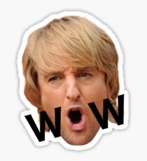Owen Wilson WOW Sticker