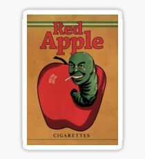 Red Apple Zigaretten - Quentin Tarantino Fiktive Zigarette Marke Sticker