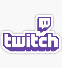 Twitch TV Logo Sticker