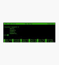 Nerd function Javascript Photographic Print