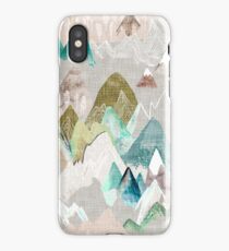 Call of the Mountains (in misty) iPhone Case