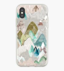 Call of the Mountains (in misty) iPhone Case