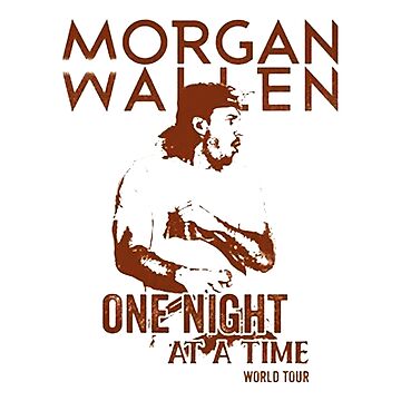 Morgan Wallen - 98' Braves Sticker for Sale by supidrat