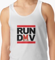 RUN DMV - White Men's Tank Top