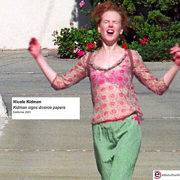 "Nicole Kidman Divorce Photo" Sticker for Sale by thelxiepeiaa | Redbubble