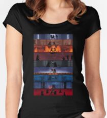 SW 1-8 Women's Fitted Scoop T-Shirt