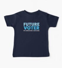 Future Voter Shirt Resist Political T-Shirt for Kids & Teens Baby Tee