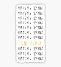 John Mulaney What's New Pussycat Sticker