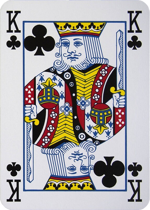 "King Of Clovers Clubs" by Chocodole Redbubble