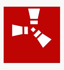 Rust Game Logo Photographic Print