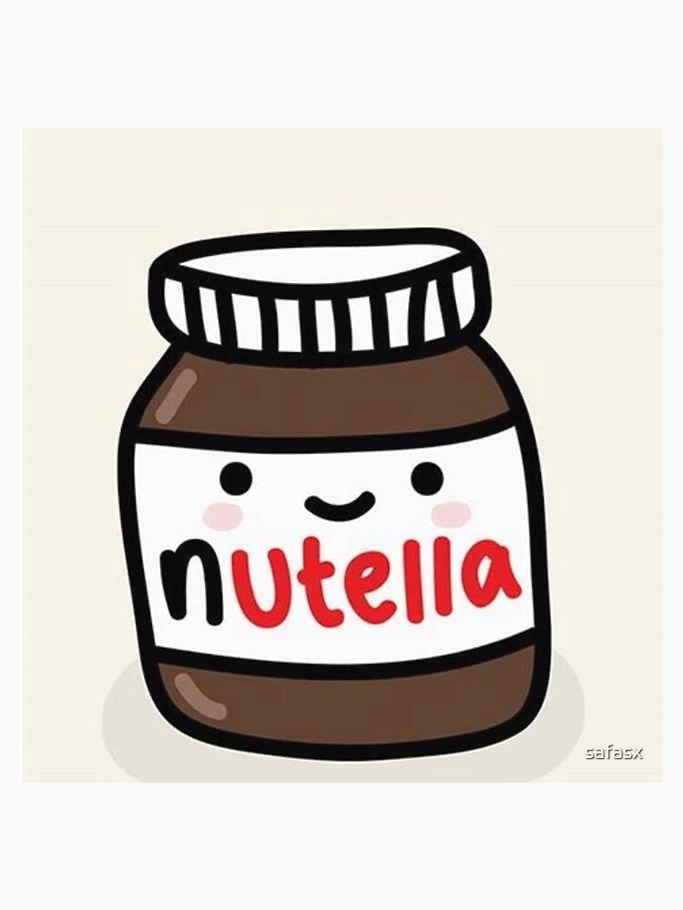  CUTE KAWAII NUTELLA  STICKER NEW Sticker by safasx 