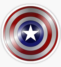 Captain American Shield Sticker
