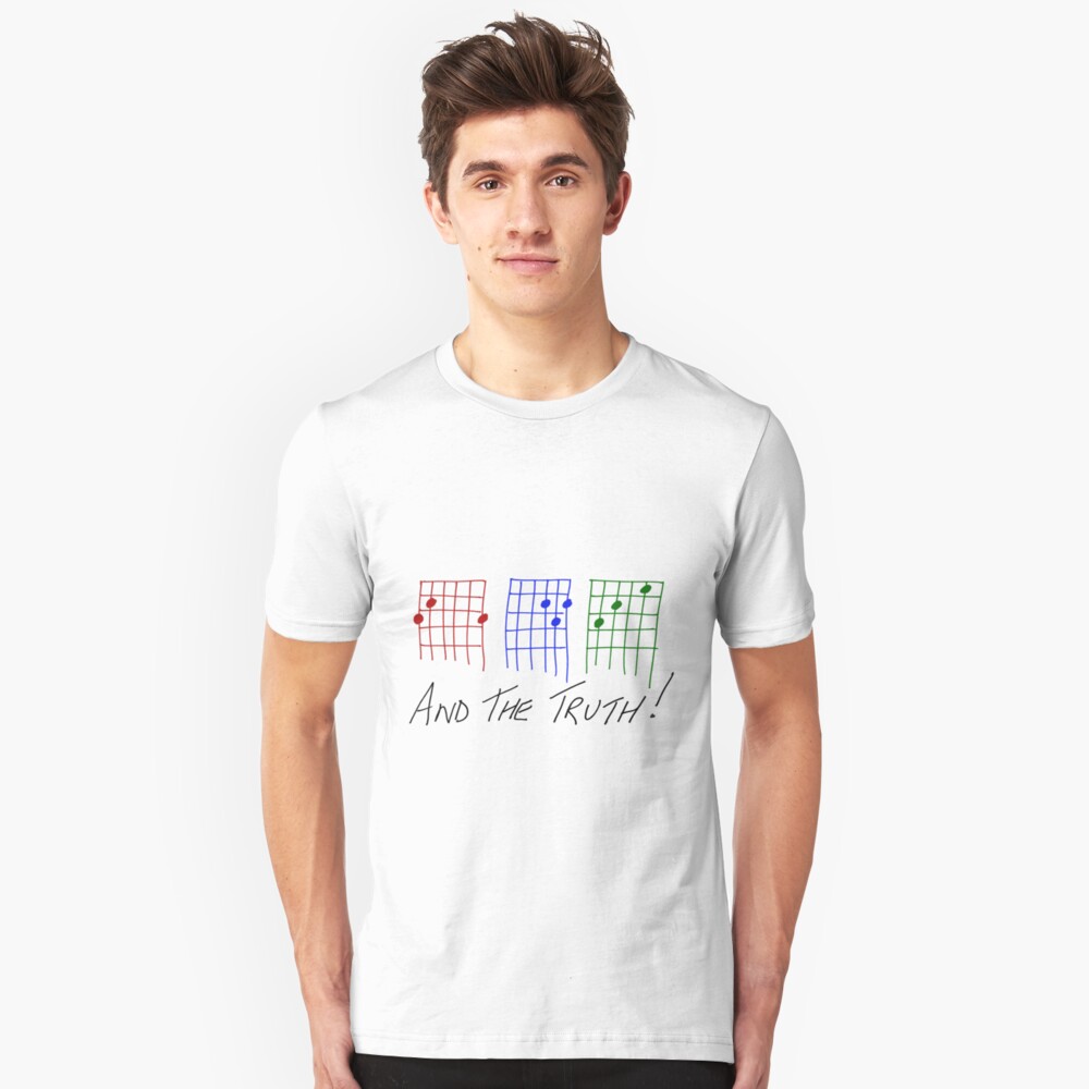 THE PRAIRIE OYSTERS THREE CHORDS AND THE TRUTH Slim Fit T-Shirt