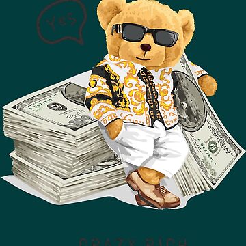 Teddy bear  Art Print for Sale by HypeCz