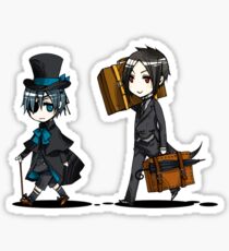 Black Butler - Sebastian & Ciel (Chibi) Sticker
