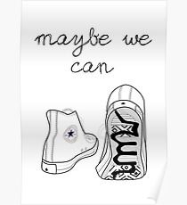 "Run" Lyric Art Poster