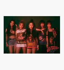 Red Velvet (레드벨벳) The Perfect Red Velvet Photographic Print