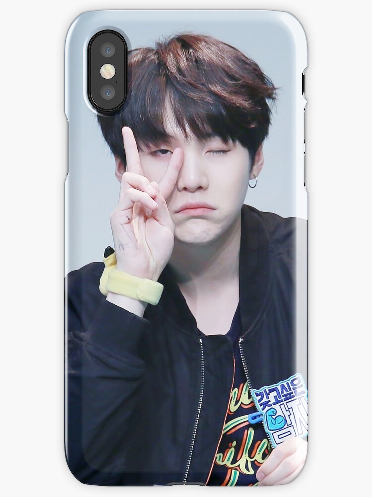 "Min Yoongi phone case" iPhone Cases & Skins by infirers Redbubble