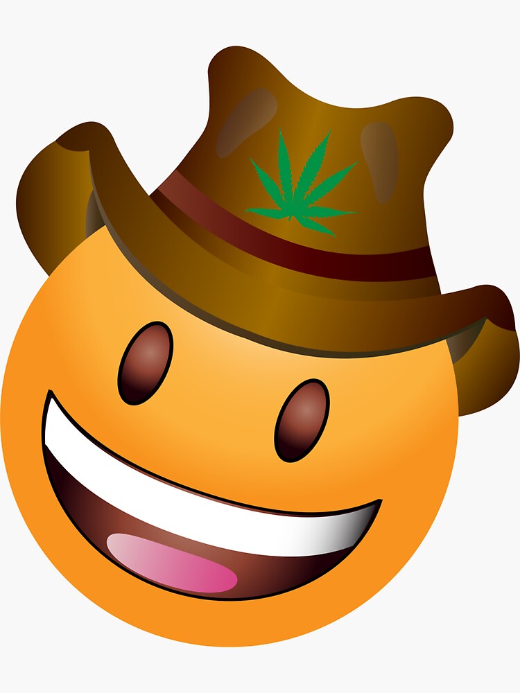 "Yippekiyay emoji" Sticker by 19detentions Redbubble