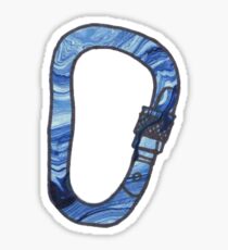 blue biner Sticker