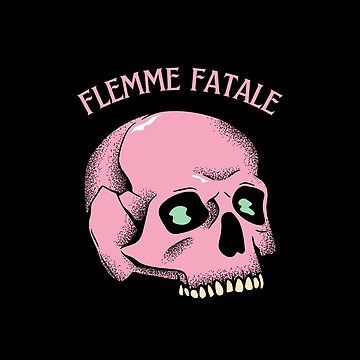 Artwork thumbnail, Fatal Flame - Pink Skull by Feignasses
